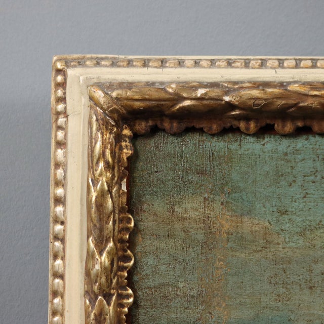 Landscape Composition, 18th Century, Oil Painting on Canvas, Framed For Sale - Image 8 of 10