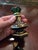Art Nouveau Antique Moser Bohemian Glass Emerald Green Perfume Bottle For Sale - Image 3 of 12