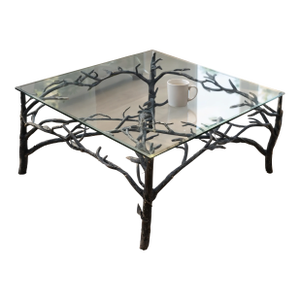 Mid-Century Diego Giacometti Inspired Coffee Table