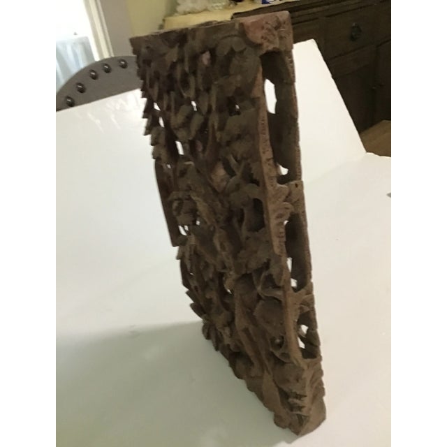 Mid 20th Century Balinese Hand Carved Hindu Goddess Woman Sculpture For Sale - Image 5 of 10