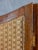 Wood Mexican Modernism Woven Cane Rattan Screen Room Divider After Clara Porset For Sale - Image 7 of 8