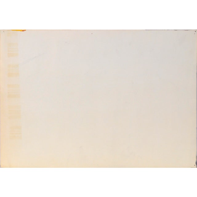 Brown Abstracted Figurative and Stone in Acrylic on Textured Paper by Ricardo De Silva For Sale - Image 8 of 8