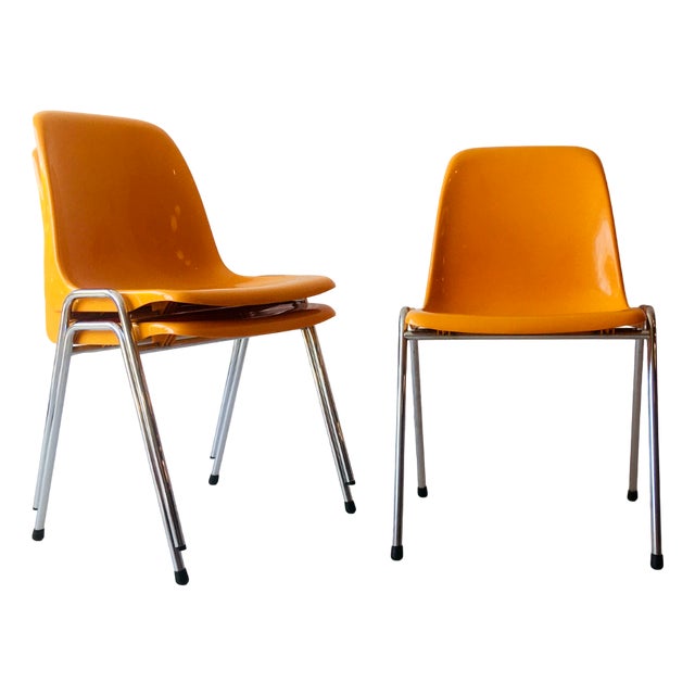 Stackable Chair from Drabert, 1970s For Sale