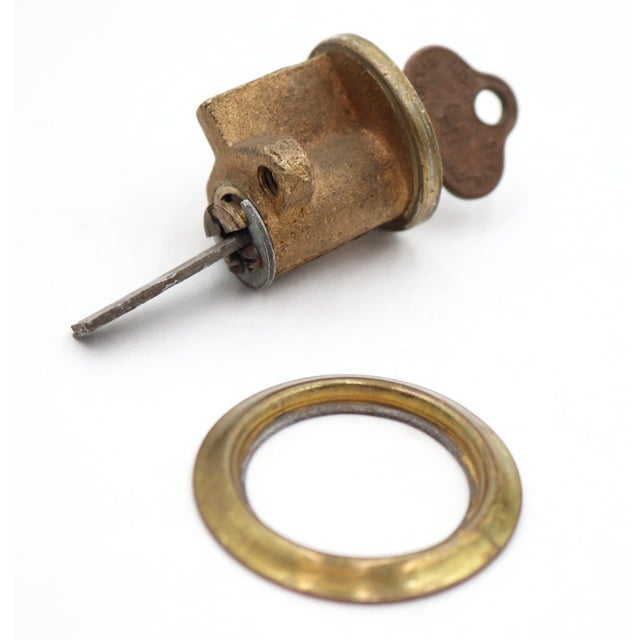 Mid 20th Century Vintage Lockwood Cast Iron Night Latch For Sale - Image 5 of 5