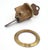 Mid 20th Century Vintage Lockwood Cast Iron Night Latch For Sale - Image 5 of 5