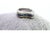 Gold Gold Ring with Brilliant-Cut Diamonds and Central Blue Topazes For Sale - Image 8 of 8
