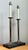 Chapman Manufacturing Company Vintage Chapman Brass and Marble Candlestick Lamps - A Pair For Sale - Image 4 of 18