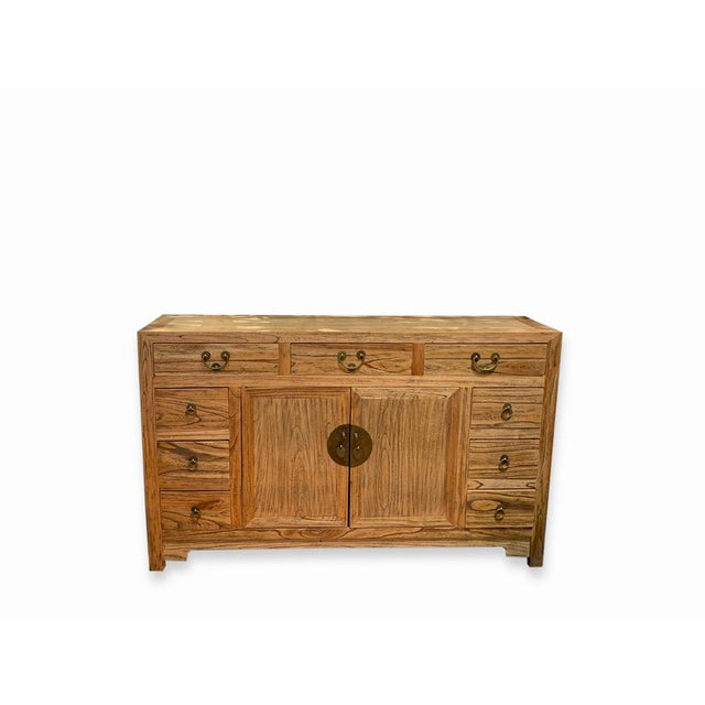 Contemporary Reclaimed Wood Cabinet Chairish