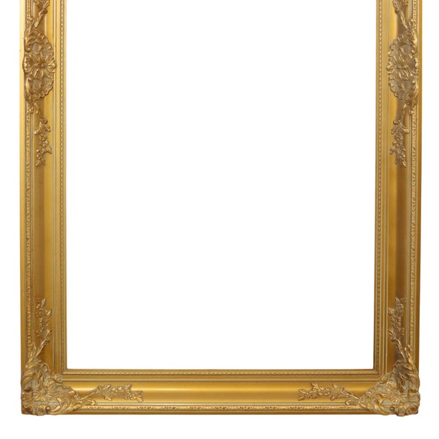 Large Baroque Golden Frame For Sale - Image 4 of 15