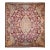 19th Century Handwoven Amritsar Rug, Handwoven Wool, Mughal Design, Burgundy & Tan, 12' X 14' For Sale