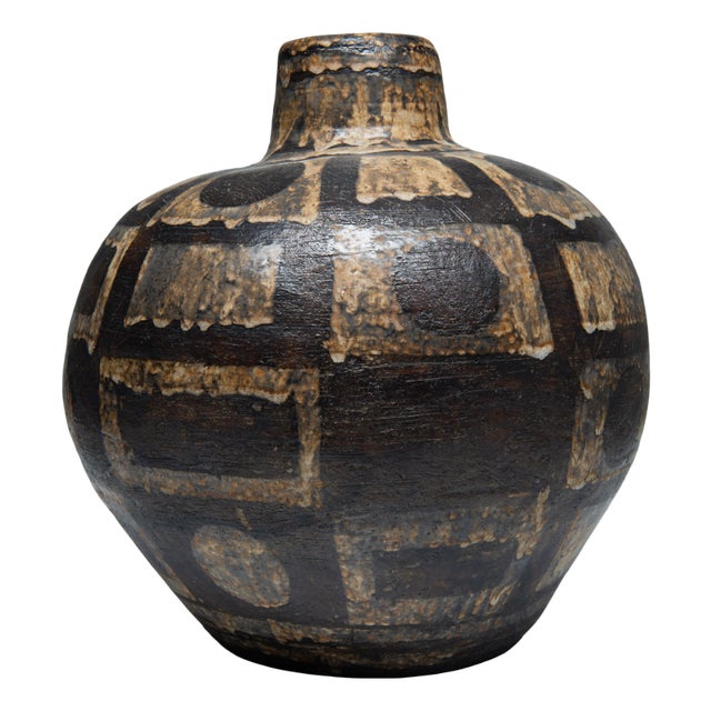 German Ceramic Vase by Gerhard Liebenthron, 1964 For Sale