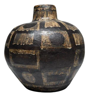 German Ceramic Vase by Gerhard Liebenthron, 1964