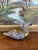 Vintage Chinese Cloisonné and Ceramic Duck Figurine With Hand-Painted Detailing. For Sale In Seattle - Image 6 of 9