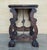 Late 19th Century Side Table of Walnut with Carved Lyre Legs and Top, Spanish, 19th Century For Sale - Image 5 of 18