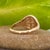 Metal Leo Ring With Natural Diamond Accented Halo in Solid 14k Gold, Fine Jewelry, Size 6.75 For Sale - Image 7 of 8