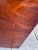 Late 20th Century Thomasville Queen Anne Cherry Lowboy With Carved Fan Drawer For Sale - Image 15 of 16