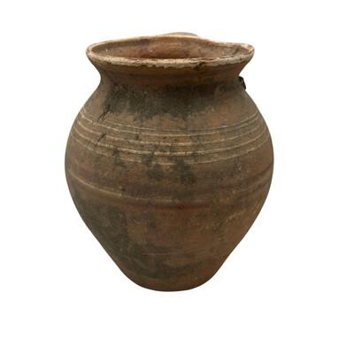 Antique Hungarian Folk Art Pottery For Sale - Image 4 of 5