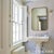 2020s Sample - Schumacher Tyla Stripe Wallcovering In Indigo For Sale - Image 5 of 6