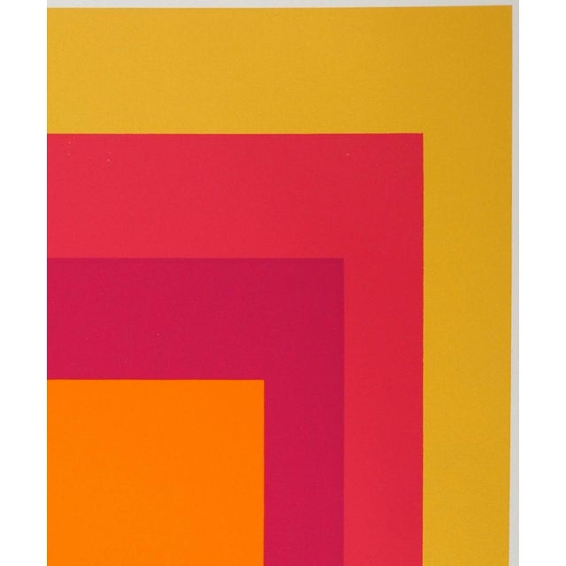 Josef Albers, Homage to the Square, La Tehuana, Screen Print For Sale - Image 6 of 7