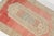 Apricot Vintage Turkish Oushak Rug With Pastel Coral Field and Muted Medallion For Sale - Image 8 of 9