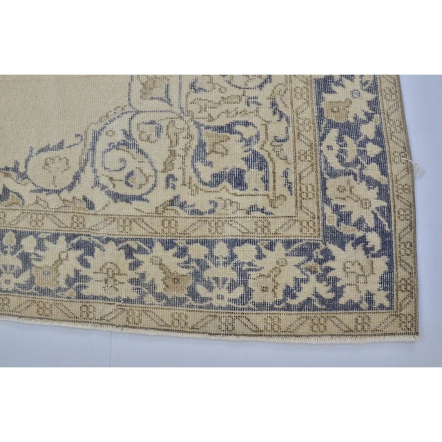 Textile 1950s Oversize Anatolian Madaliion Rug For Sale - Image 7 of 10