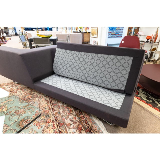 Pair of Frighetto Italian Victory Sofas by Cory Grosser - Left and Right Hand Design For Sale - Image 9 of 15