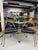Metal Restored Salterini Style Art Deco Square Table Outdoor Patio Dining Set For Sale - Image 7 of 12