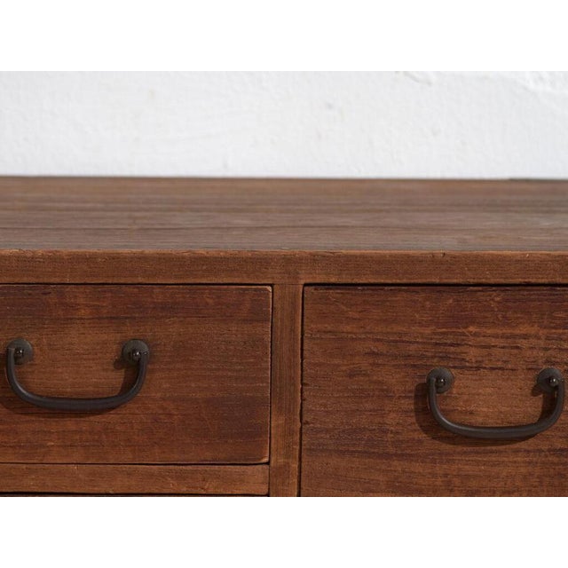 Antique Japanese Tansu Chest of Drawers For Sale - Image 9 of 13