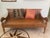 Vintage Hand-Carved Indonesian Solid Teak Daybed / Lounge Bench – Imported From Bali For Sale In Miami - Image 6 of 7