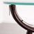 Fontana Arte Italian Mid-Century Wood Coffee Table Glass in Style of Fontana Arte, 1950s For Sale - Image 4 of 8