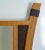 Modern 2012 Artist Signed Oak and Leather Studio Crafted Wall Mirror For Sale - Image 3 of 6