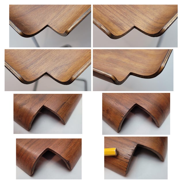 1950's Attributed to George Nelson Tray Table For Sale - Image 9 of 18