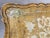 Vintage Mid-Century Italian Neoclassical Florentine Table, Gilt-Wood Square For Sale - Image 9 of 12