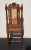 Antique Hand Carved Jacobean Oak and Cane Dining Chairs, Circa 1910s - a Set For Sale In Washington DC - Image 6 of 13