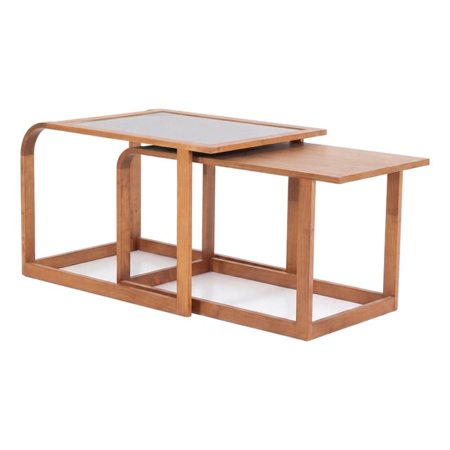 Eliel Saarinen and J. Robert F. Swanson Nesting Tables 1940 C. For Sale