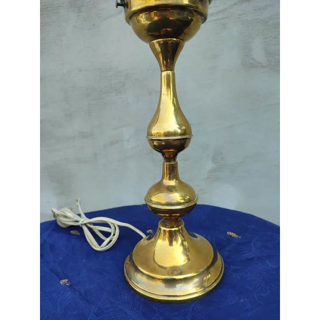 Art Deco Brass Desk Lamp, 1920s For Sale - Image 6 of 8