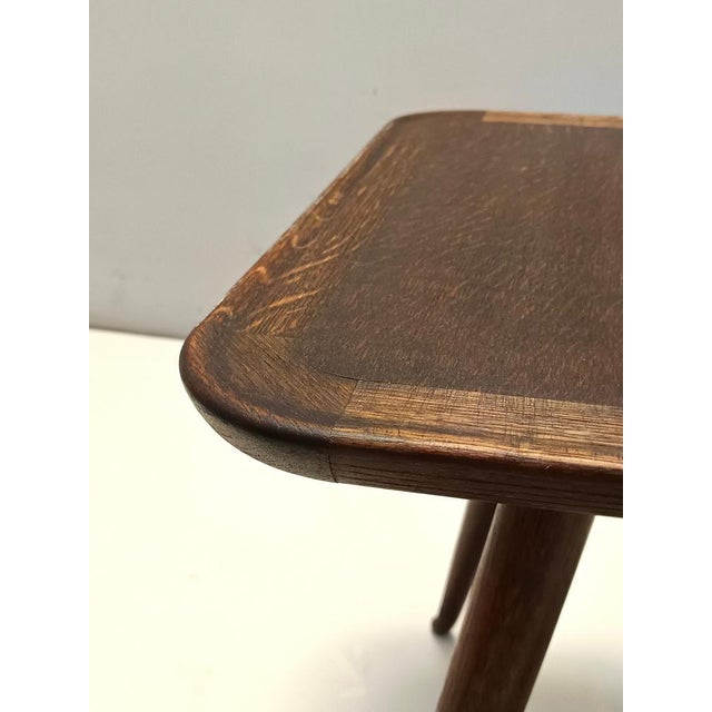 Vintage Italian Oak Coffee Table by Paolo Buffa, 1940s For Sale - Image 10 of 13