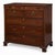 19th Century English William IV Flame Mahogany and Satinwood Scottish Chest For Sale - Image 10 of 10