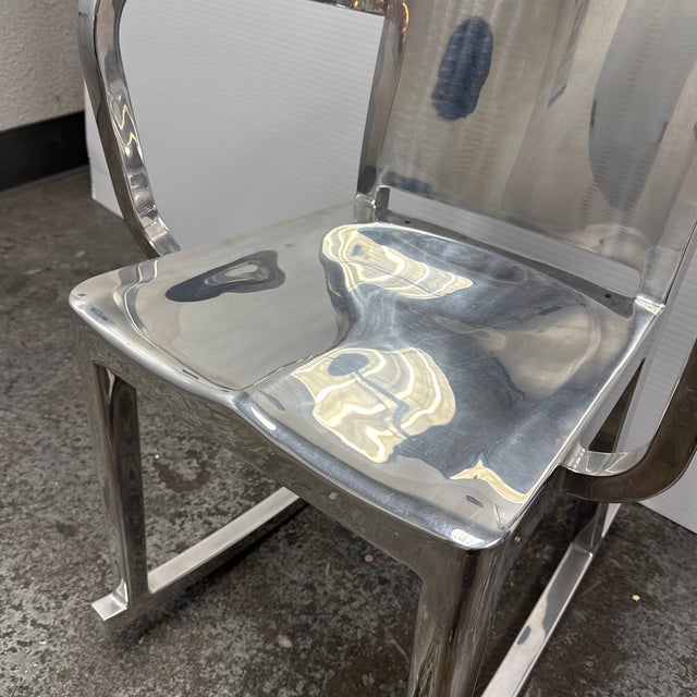 Philippe Starck for Emeco Hudson Rocking Arm Chair For Sale - Image 12 of 12