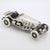 Vintage Italian Handmade Genuine Sterling Silver 925 Mercedes SSKL Classic Car Figurine, 1980s For Sale - Image 16 of 16