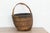 19th Century Rustic Wicker Primitive Basket For Sale - Image 5 of 9