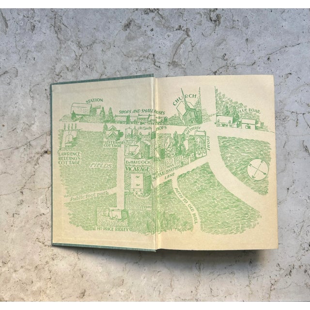 Paper First Edition 1930 “The Murder at the Vicarage” by Agatha Christie For Sale - Image 7 of 9