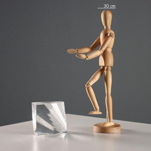 Darko Daniel Swarovski paperweight. Manufacturer's mark on the base. This piece is attributed to the mentioned...