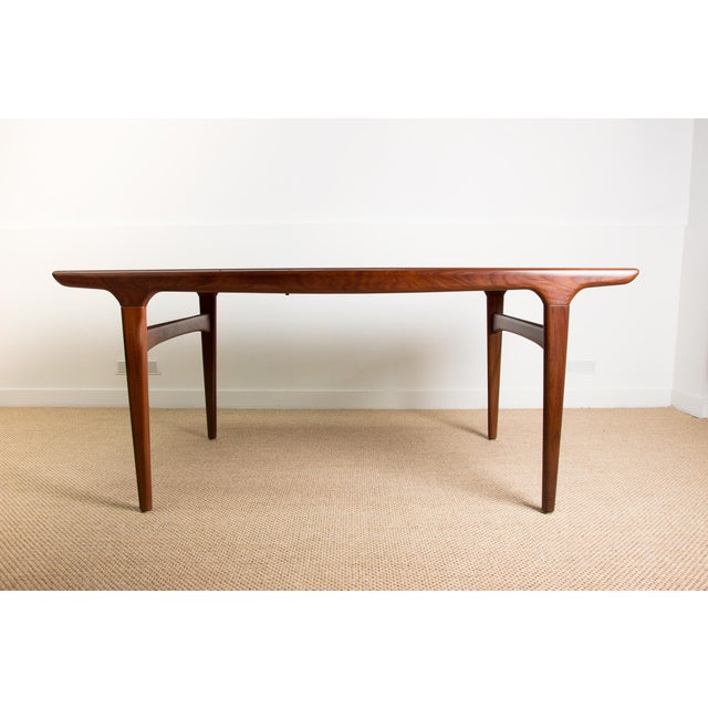 Danish Extendable Teak Dining Table by Johannes Andersen for Uldum Mobelfabrik, 1960 For Sale - Image 13 of 13