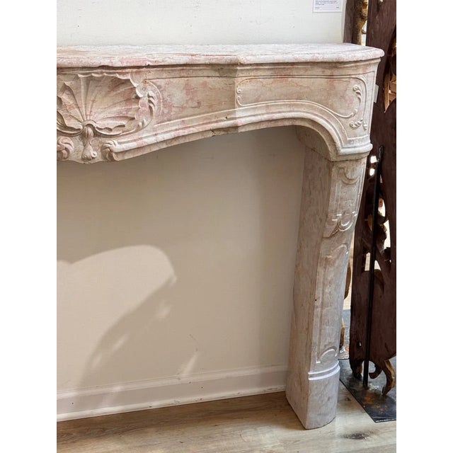 Fine French Marble Mantelpiece, 18th Century For Sale - Image 4 of 11