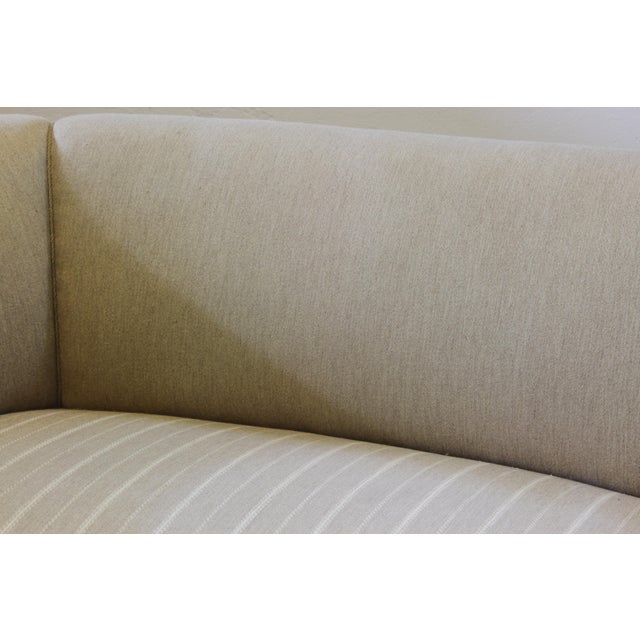Mid-Century Danish Curved Banana-Shaped Sofa, 1940s For Sale - Image 6 of 17