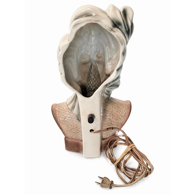 Arthur Nevin Vintage Mid Century Beautiful Asian Woman For Sale - Image 4 of 8