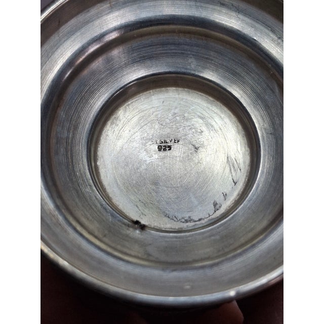 Vintage 925 Sterling Silver Judaica Besamim Windmill Spice Box - Mid-20th C. For Sale - Image 12 of 17