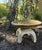 Mid-Century Modern Mid-Century Cast Stone Birdbath For Sale - Image 3 of 7