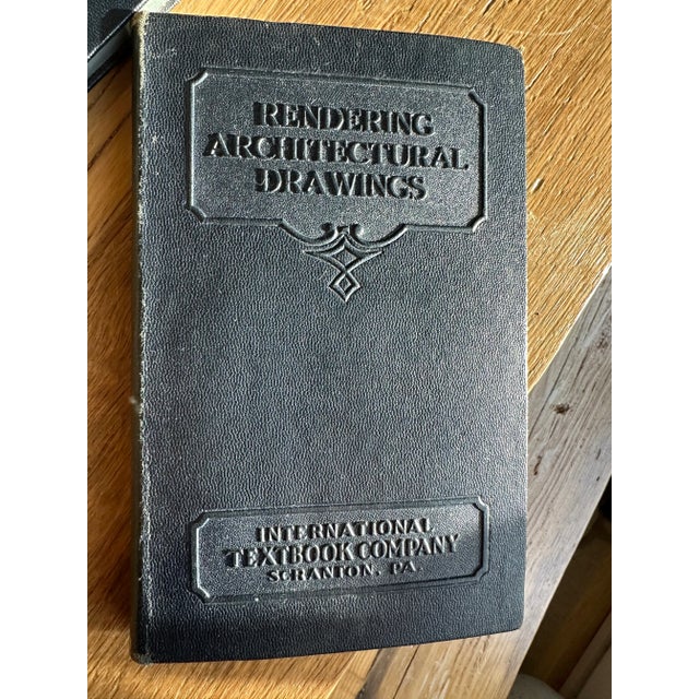 Black Vintage International Architecture and Trade Black Textbook Hardcover Books Set of 6 For Sale - Image 8 of 12